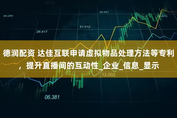 德润配资 达佳互联申请虚拟物品处理方法等专利，提升直播间的互动性_企业_信息_显示